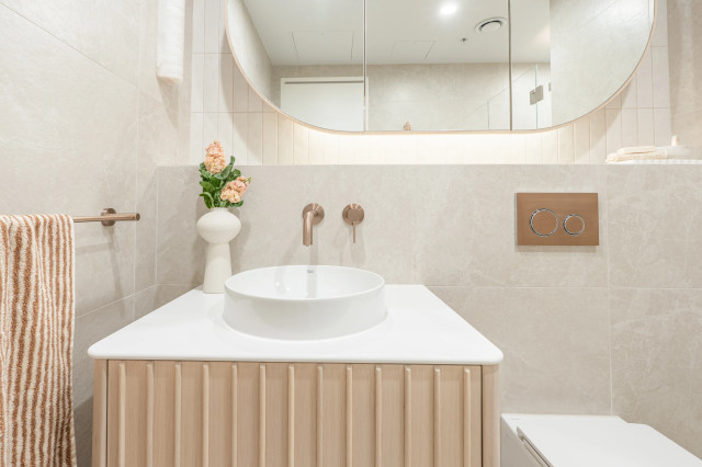 Rhodes | Tranquil Retreat | Main and Ensuite contemporary-bathroom