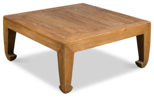 Modern Asian-Style Square Coffee Table - Asian - Coffee Tables - by ...