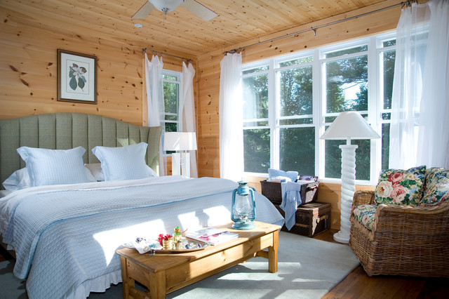 Rustic Modern montagne-chambre