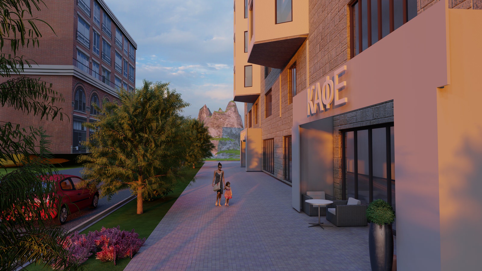 Многоэтажный жилой дом