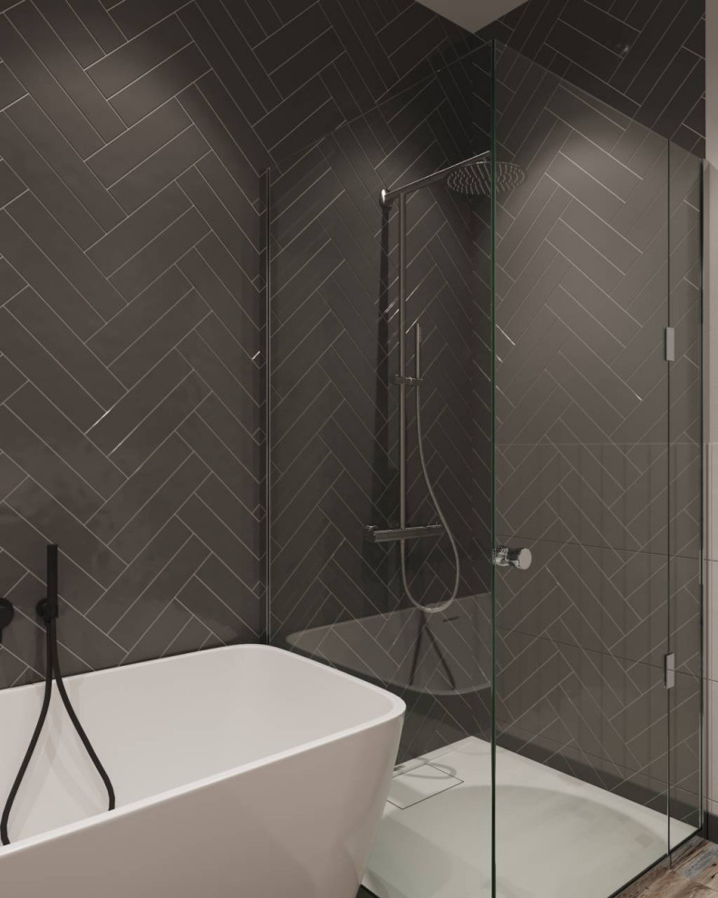 Design of a one-room Khrushchev 31 m² in Tver