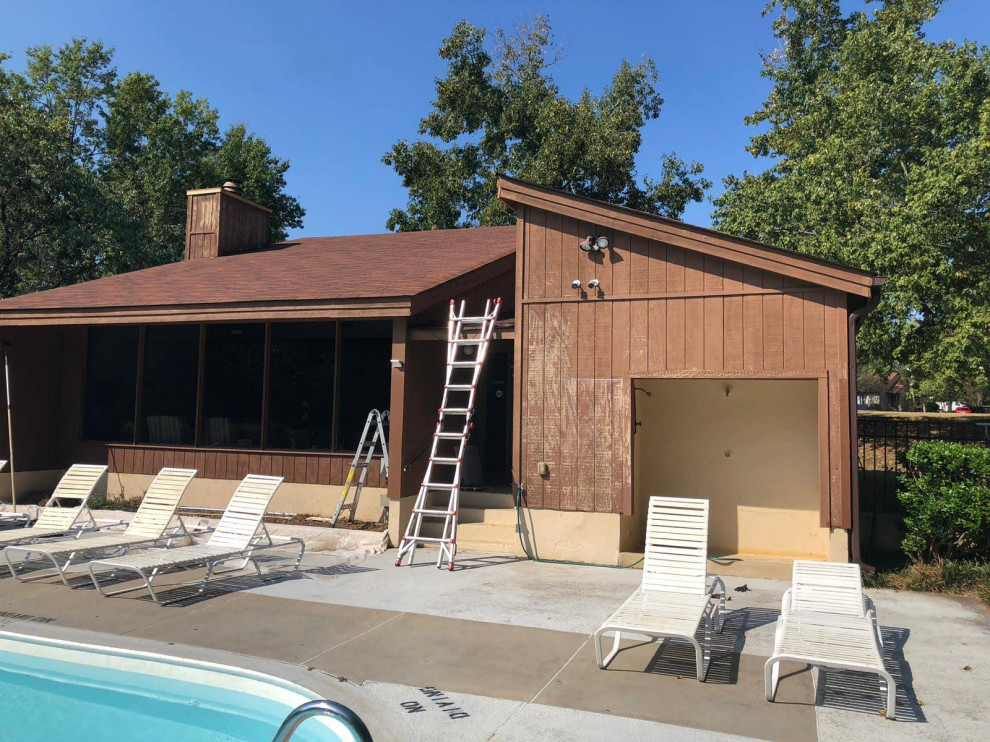 Pool House, Paint and Repairs