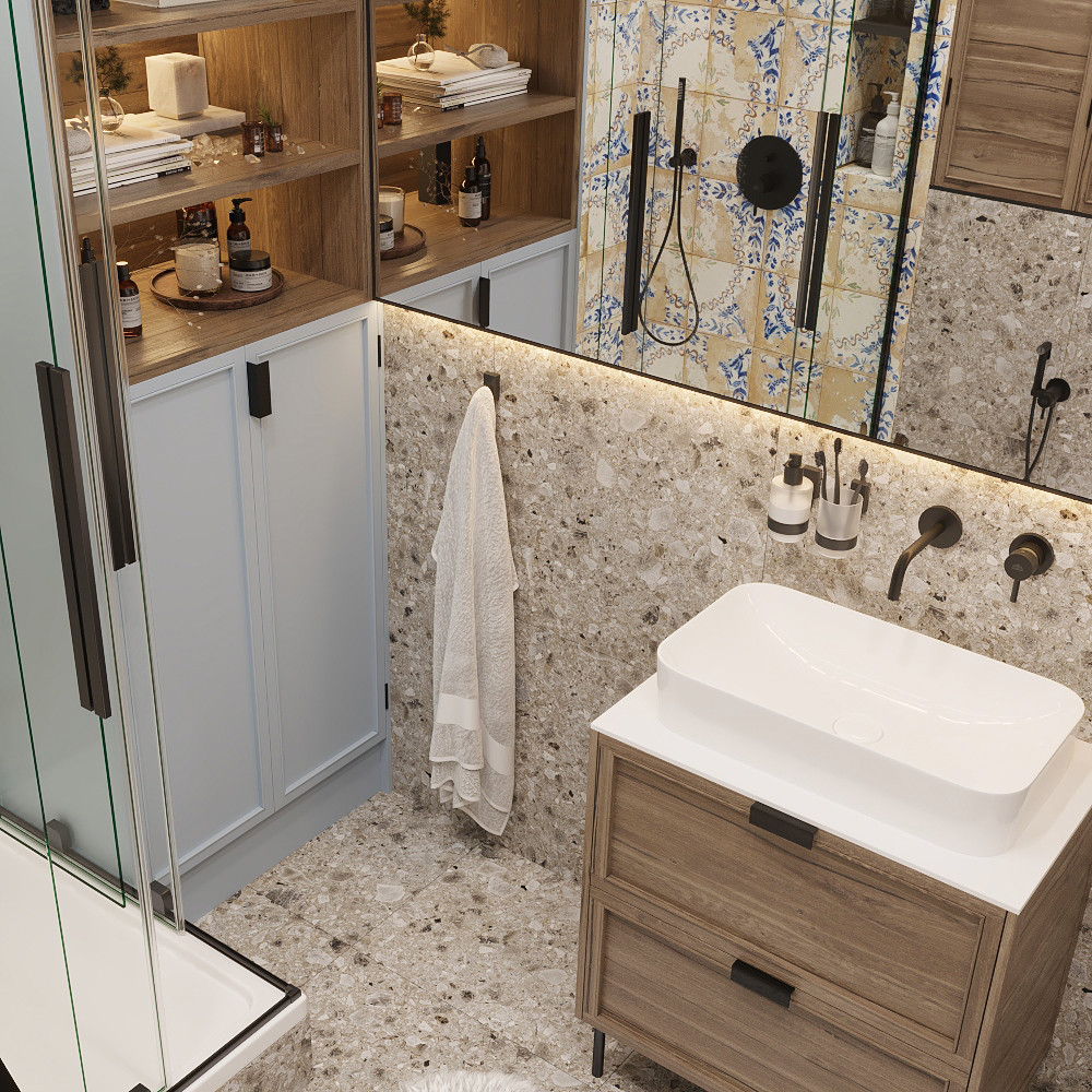 Душевая с/т Фестивальное, Курская область.