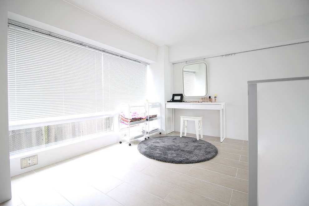 Inspiration for a scandinavian living room in Tokyo Suburbs.