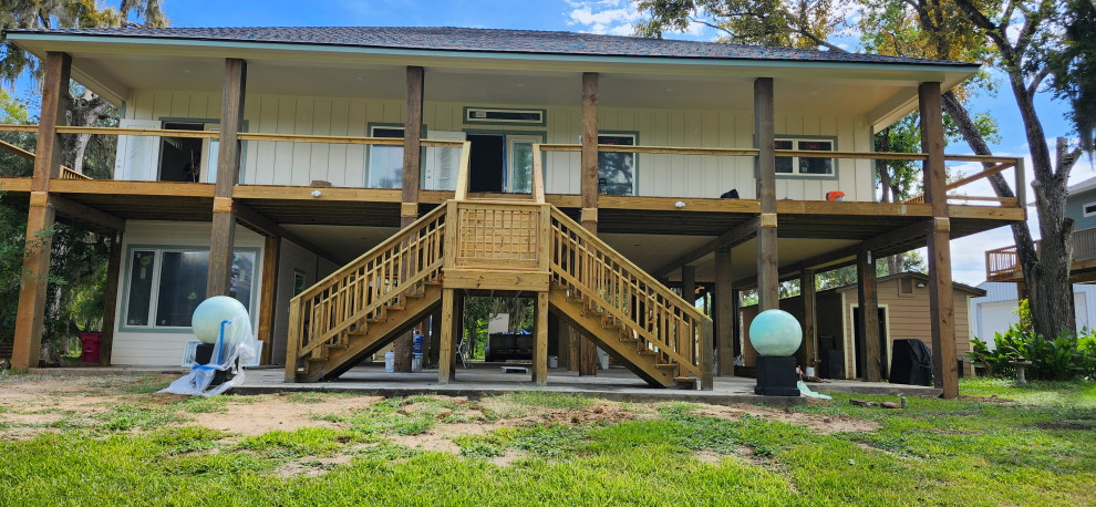Custom New Home with Small Pier