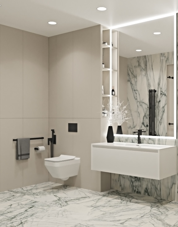 Проект квартиры, 130 м2