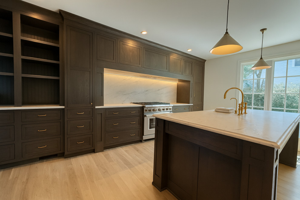 Kitchen Range Wall | Second Level Addition Montclair NJ