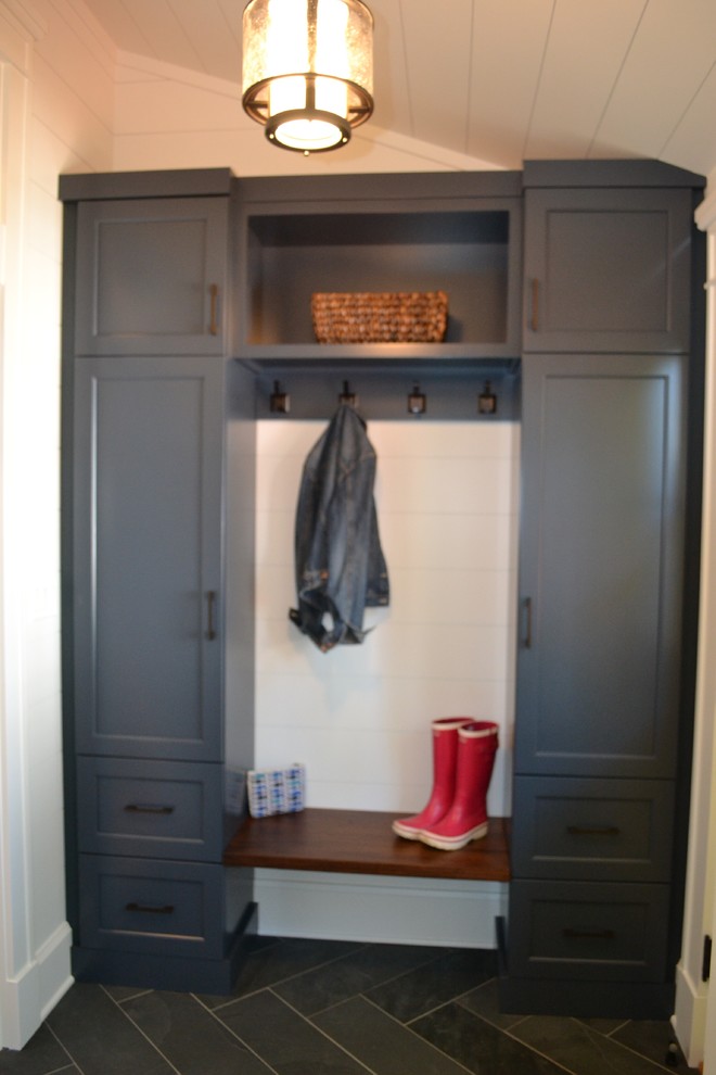 Transitional home design photo in Baltimore