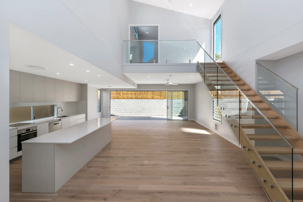 Modern living room in Brisbane.