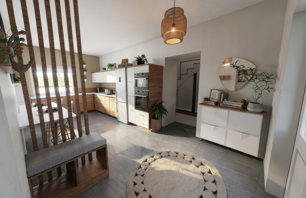 Réhabilitation et réagencement du rez-de-chaussée d’une ferme