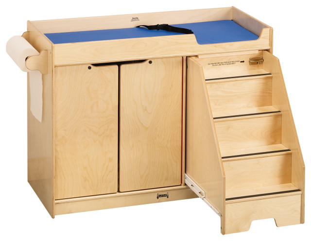 Jonti-Craft Changing Table - with Stairs - Right - Contemporary - Desks ...