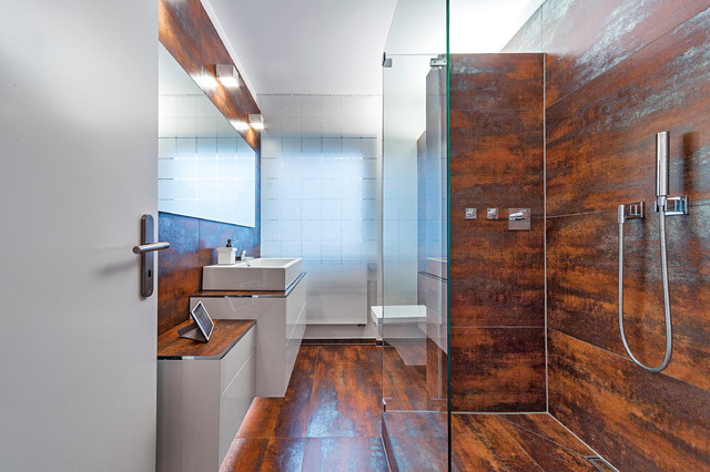 Sybille Hilgert: Kleine B&auml;der. Die besten L&ouml;sungen bis 10 qm contemporary-bathroom