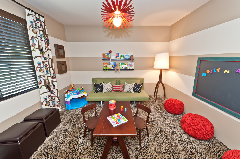 Photo of a contemporary kids' playroom in Phoenix.