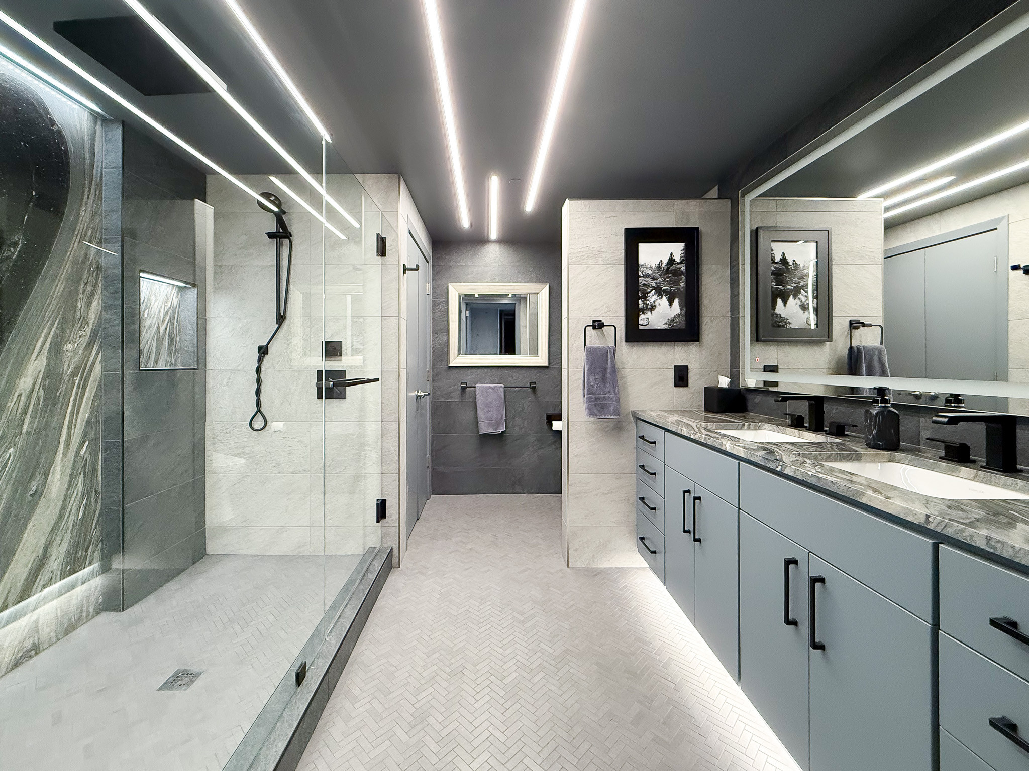 Masculine Contemporary Bath