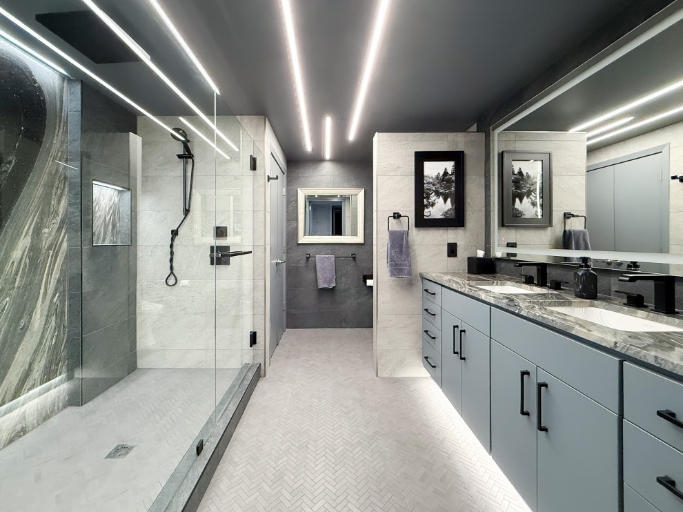 Masculine Contemporary Bath