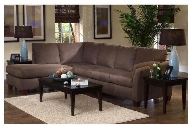2-Piece Sectional in Earth - Drew