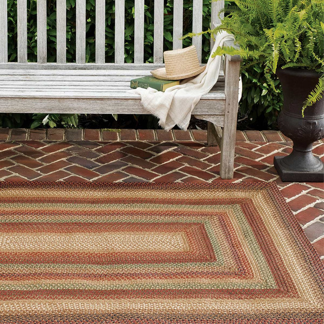 Homespice Decor Ultra Wool Braided Accessories Canterbury Rug, 10