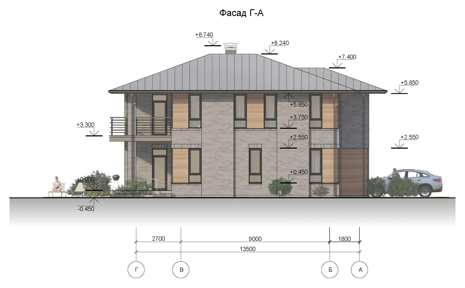 Дом в коттеджном поселке Тургай в Лаишевском районе РТ