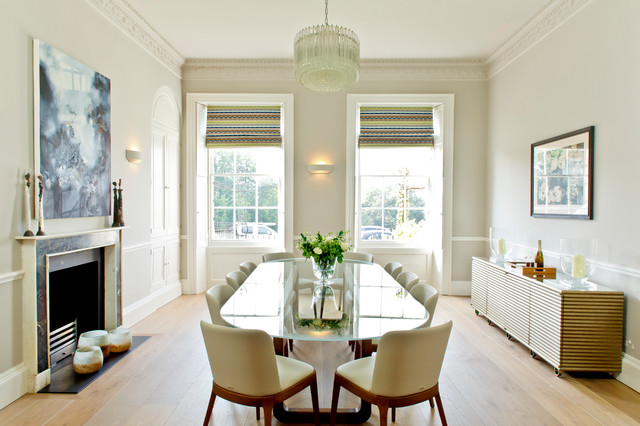 Transitional Dining Room transitional-dining-room