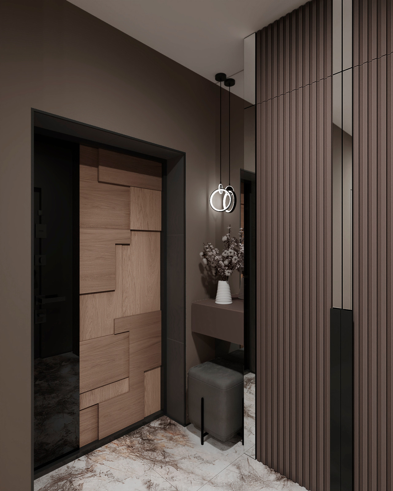 Проект интерьера в современной классике