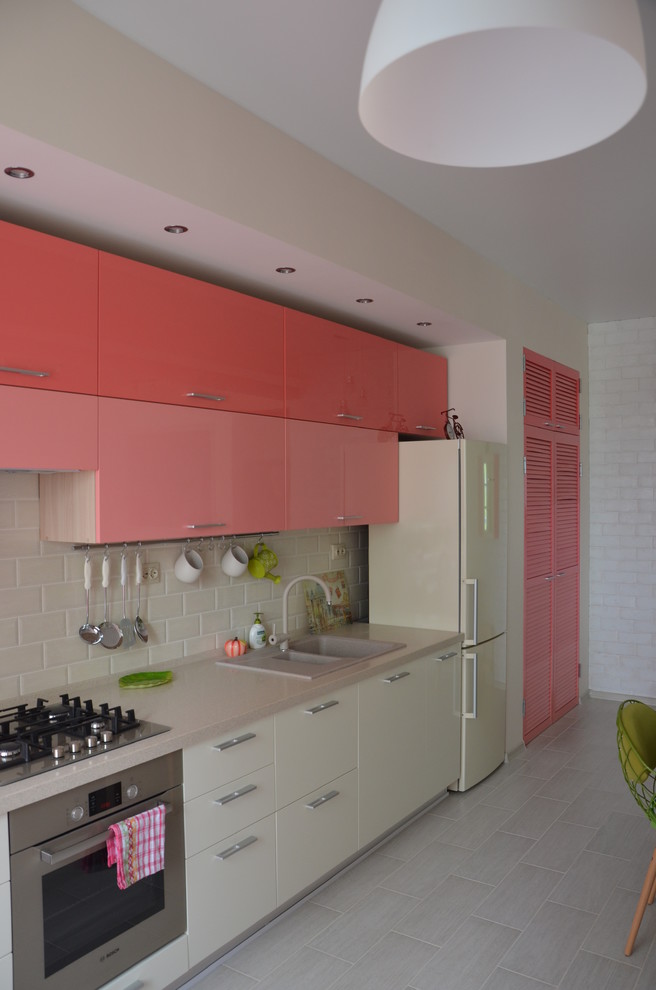 Кухня в новостройке на Набережной Леонова