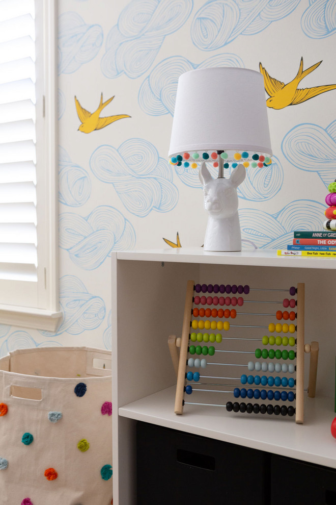 Inspiration for a transitional kids' room in Other.