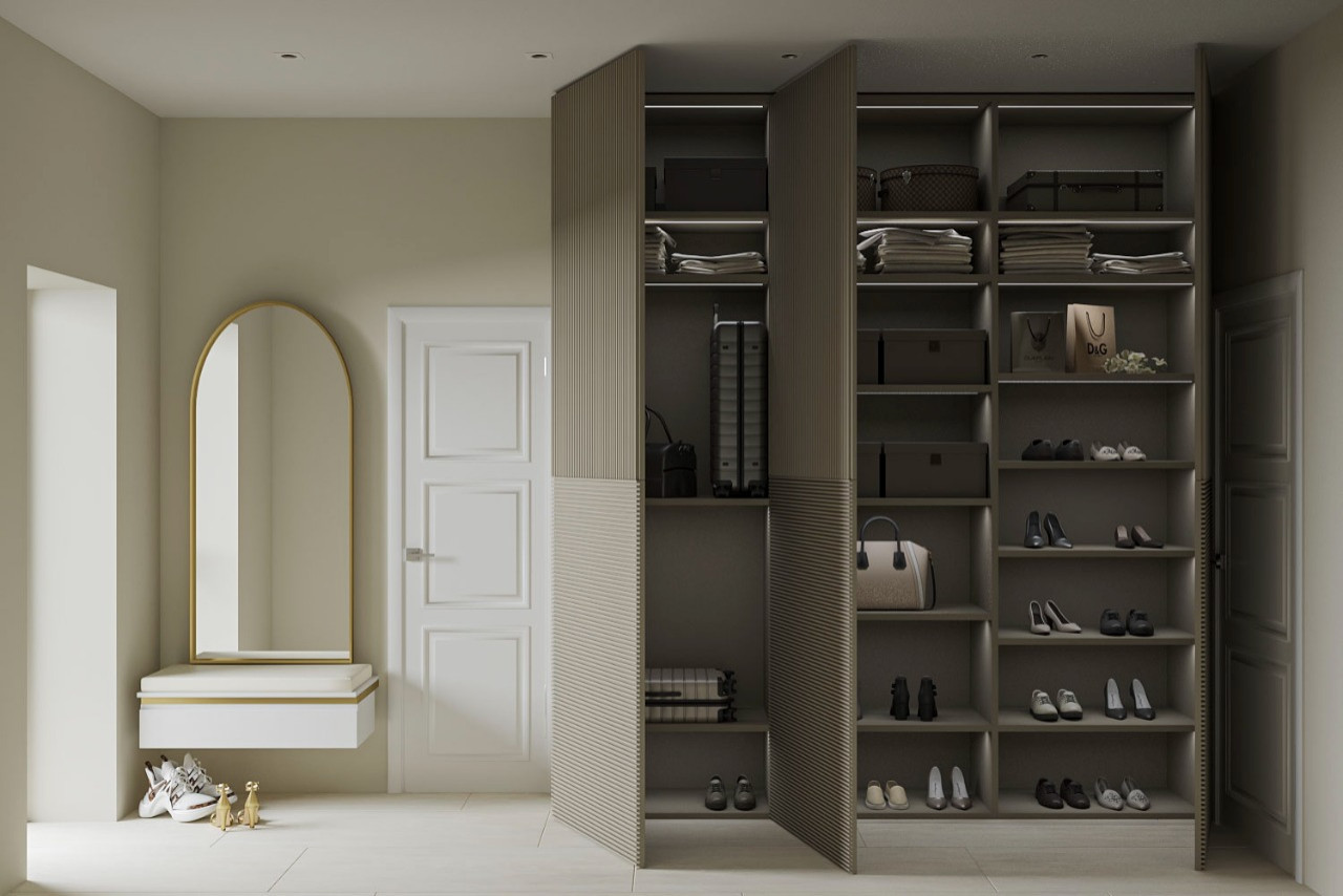 Большая гардеробная