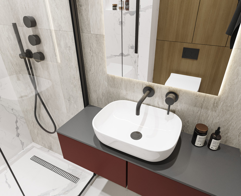 Проект 3-х комнатной квартиры THE WHITE SAVANNAH