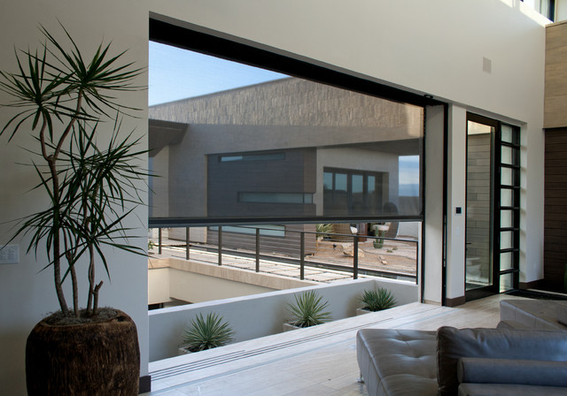 2013 New American Home modern-wohnbereich