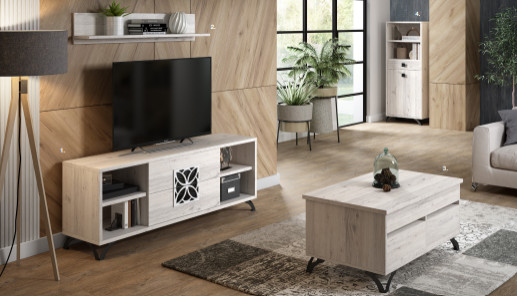 Mueble Tv Color Artico 160cm