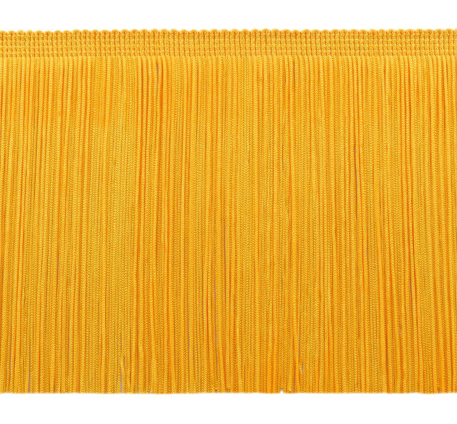 DÉCOPRO 18 inch Chainette Fringe Trim, Color# K9 - Pure Black [5 Yards