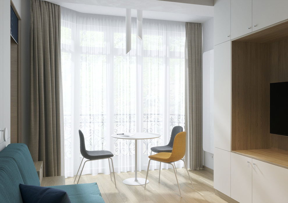 Студия, 29 м2. Г. Сочи, ул. Известинская. 2019г.