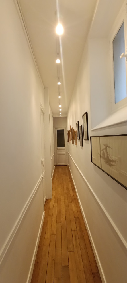 Rénovation d'un long couloir