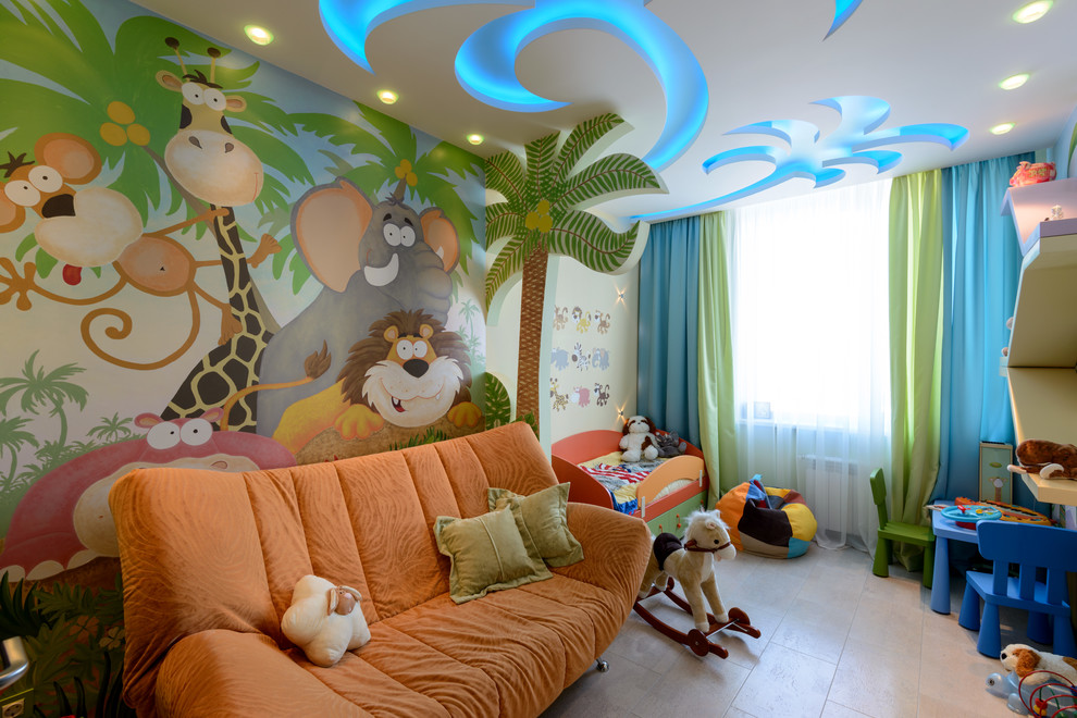 Décoration intérieure d'une salle de séjour