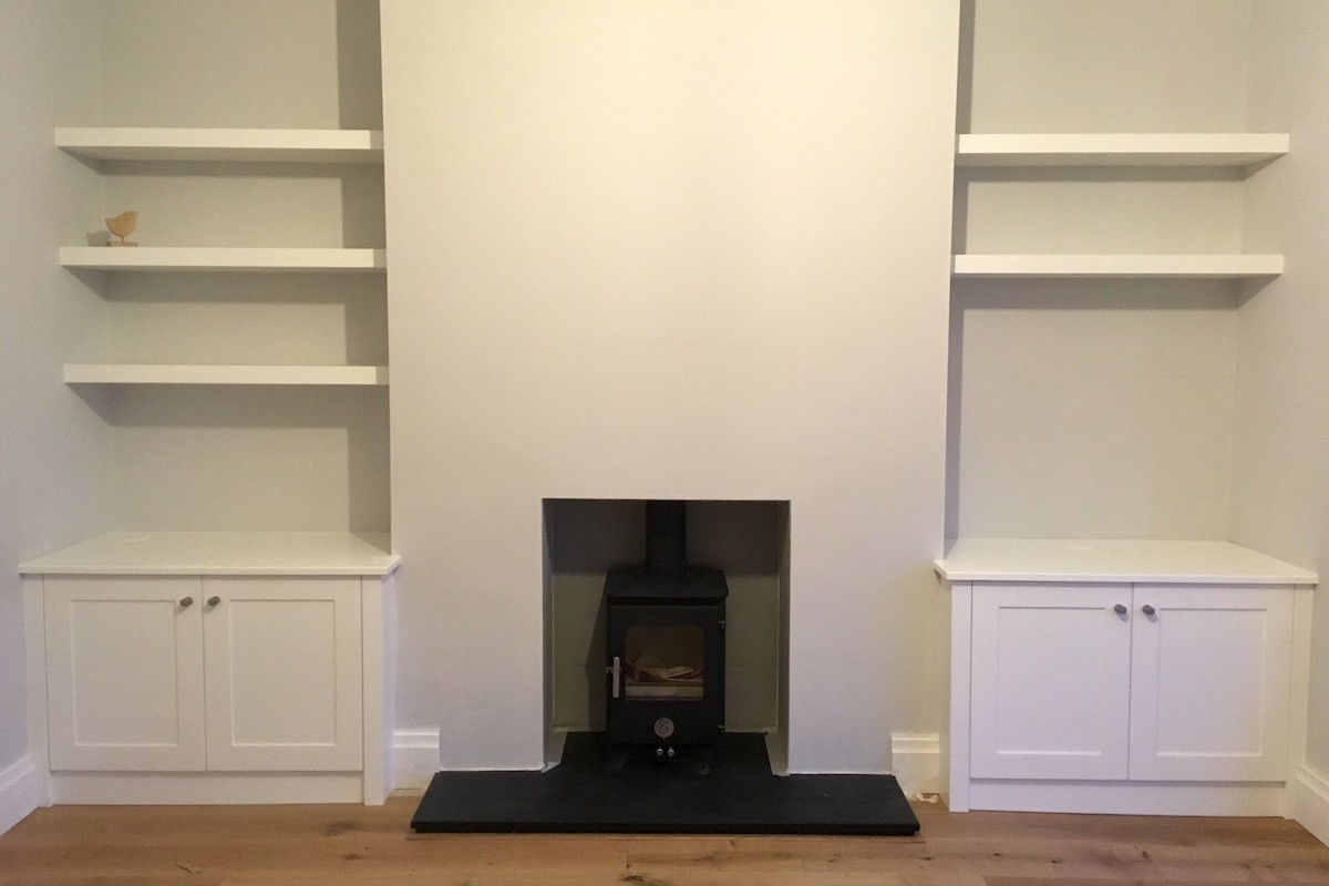 Simple Modern Alcoves Installation