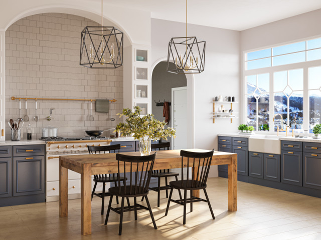 Jonathan Dining Table rendering