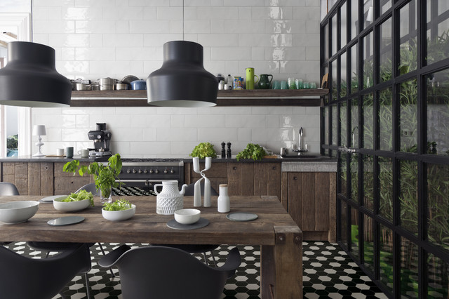 Subway Tile Backsplash kitchen