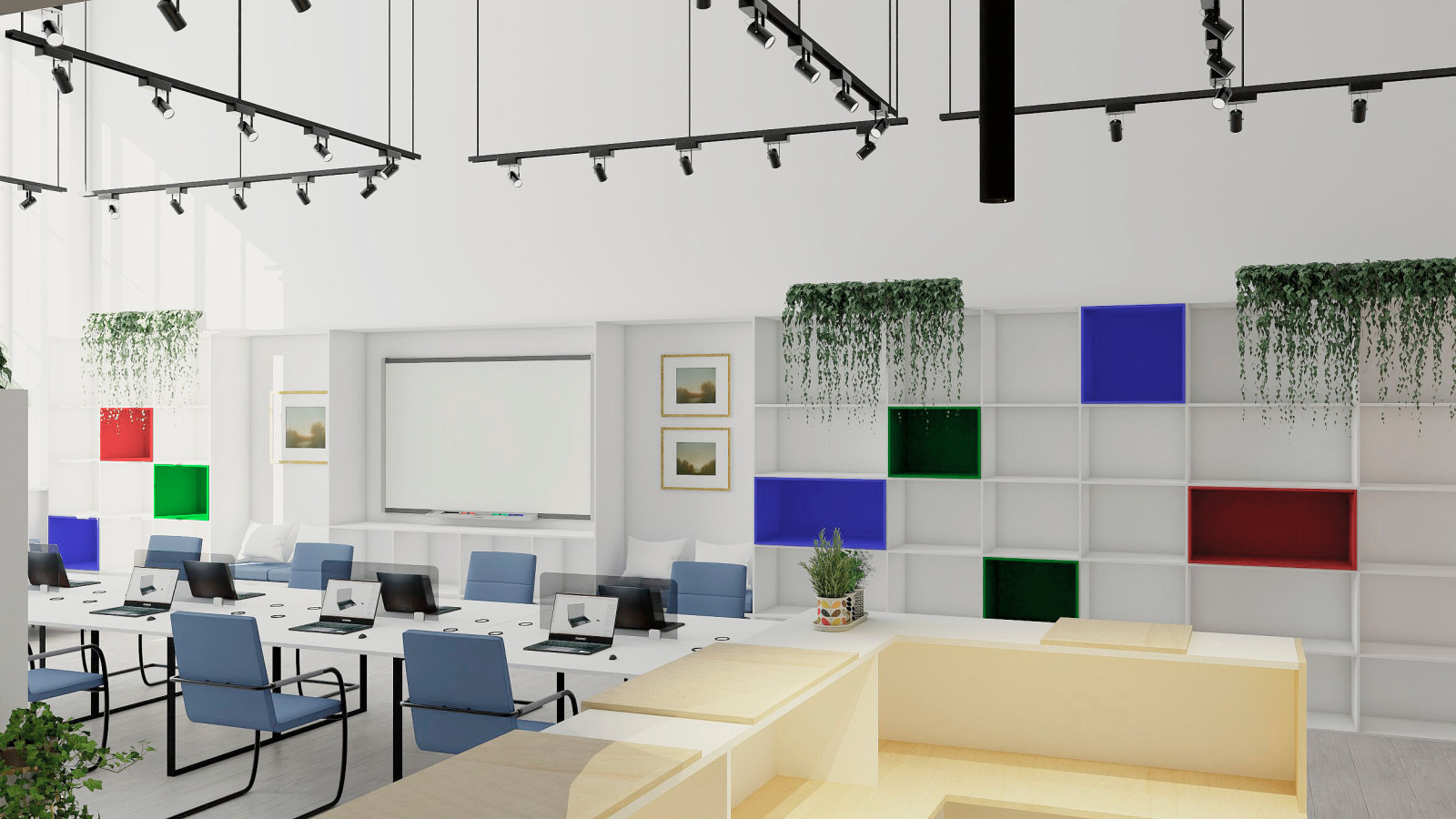 Коворкинг пространство и библиотека в ГАПОУ ТО "ТКТТС"