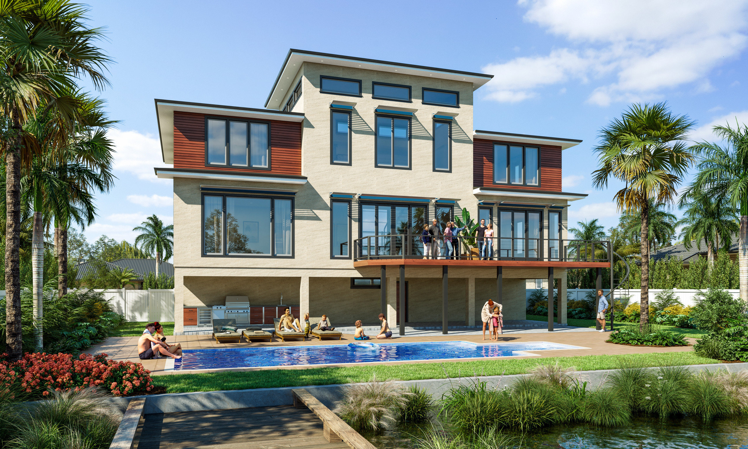 Tropical Shores Waterfront