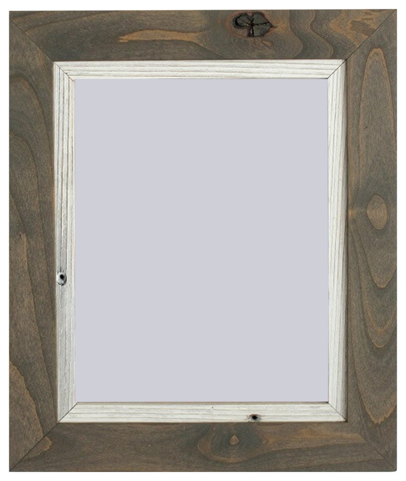 Rustic Wood Frame, Oceanside Series, 8.5"x11" Rustic Picture Frames by My Barnwood Frames