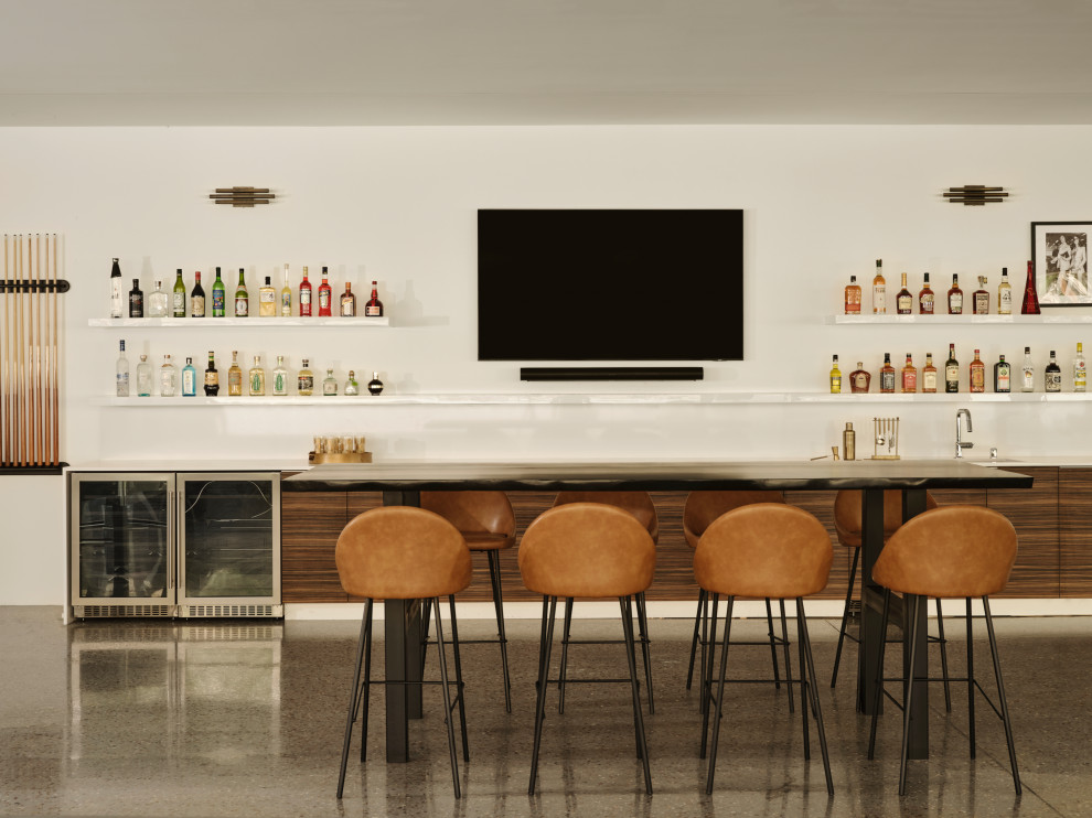 Palm Desert Vintage Modern - Midcentury - Home Bar - Other - by Deirdre ...
