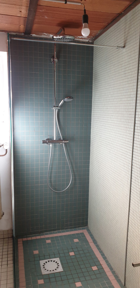 Conception et installation d'une douche