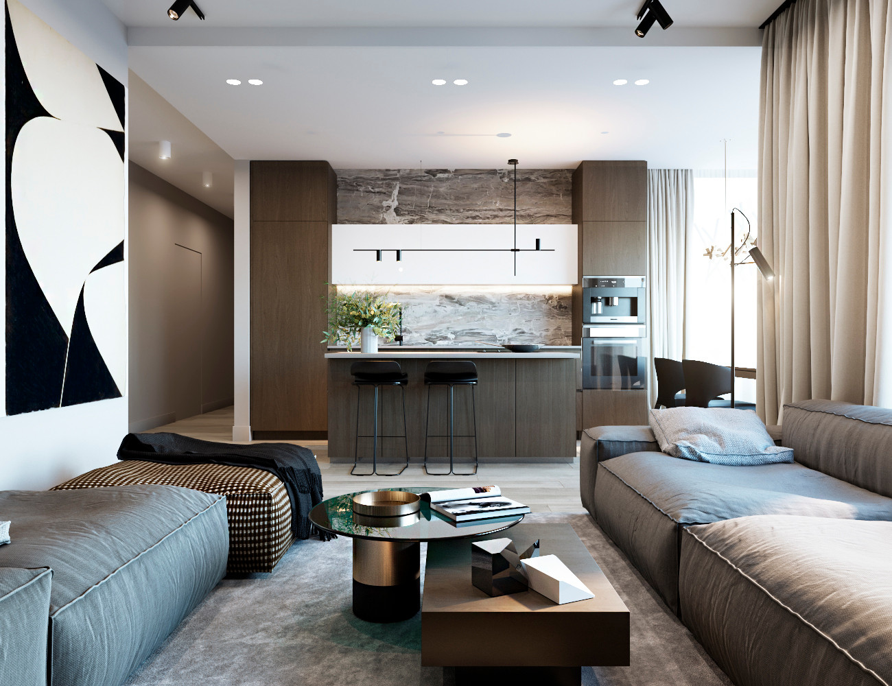 Соверменный экологичный интерьер