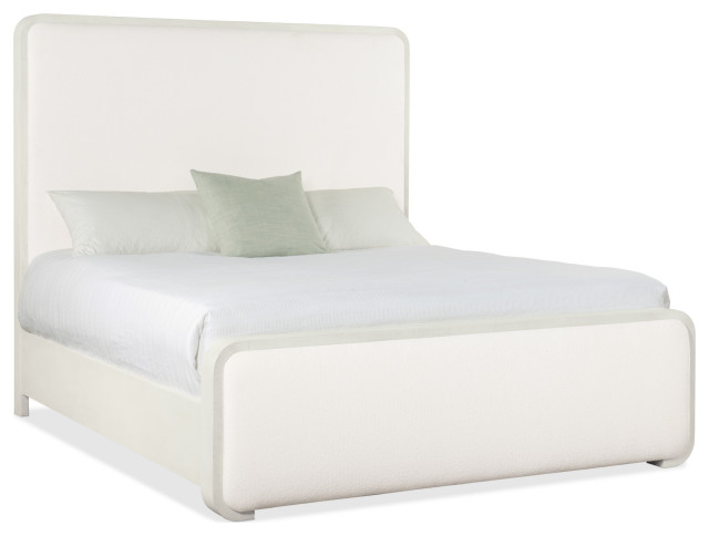 Hooker Furniture 6350-90366 Serenity King Sleigh Bed Frame - Cream
