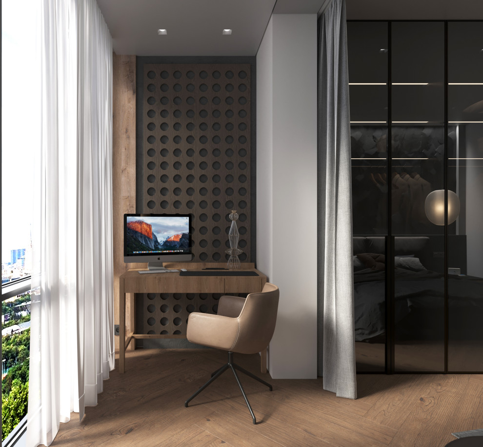 Дизайн интерьера спальни 19,7 м²