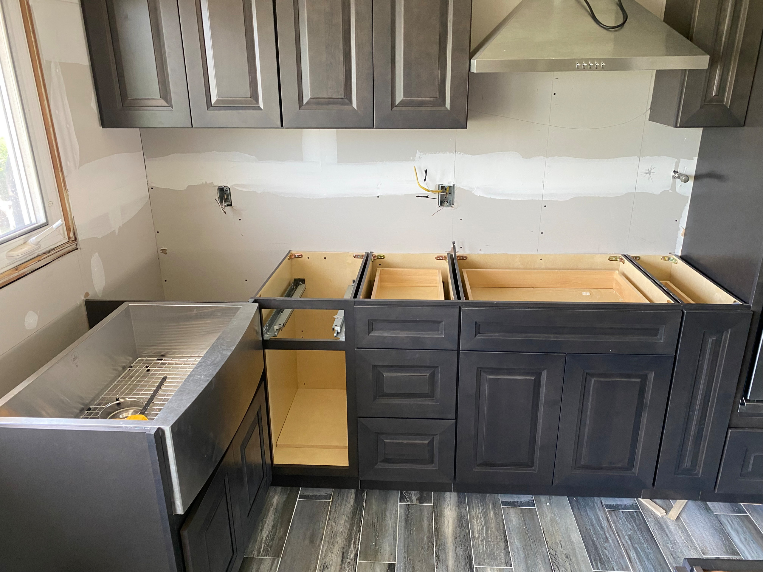 Residential home kitchen in Long Island