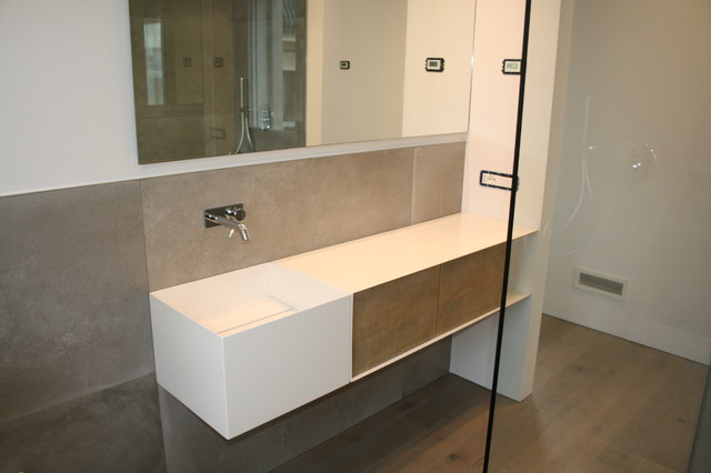 Bagno modern-badezimmer