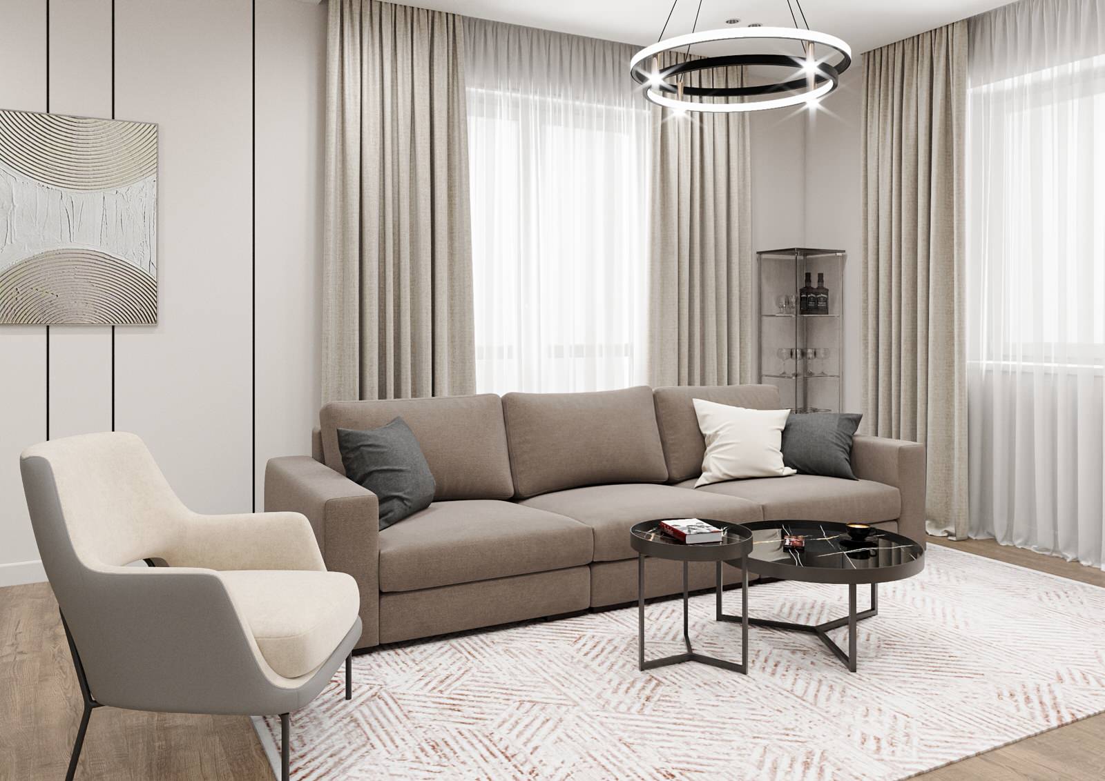 Частный одноэтажный дом