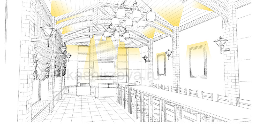 Беседка барбекю