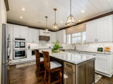 Transitional Kitchen by Kitchen Solvers of Columbus